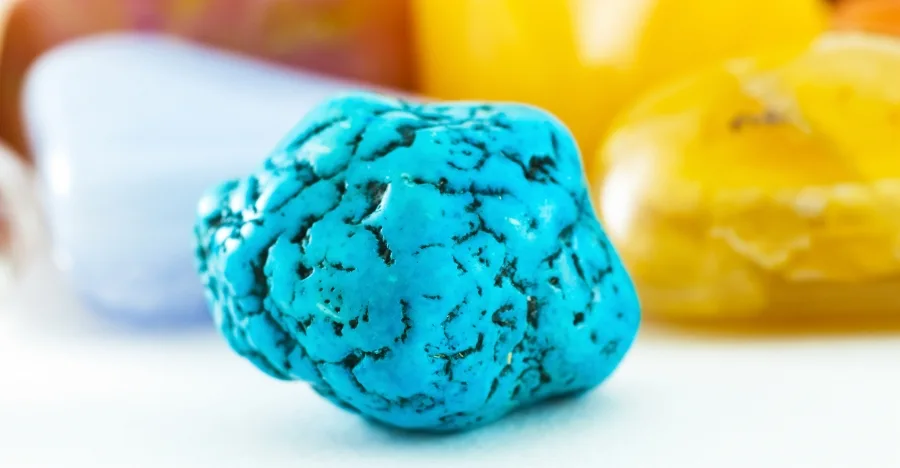 Turquoise crystal