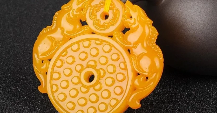 Yellow Jade crystal