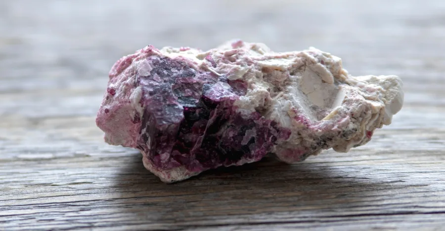 Lepidolite crystal