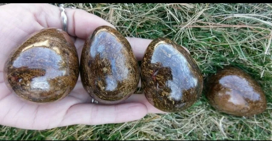 Bronzite crystal
