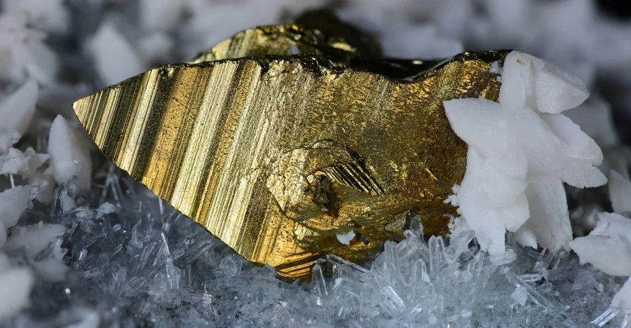 Chalcopyrite (Peacock Stone) crystal