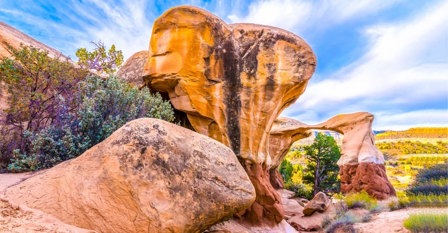 Sandstone crystal