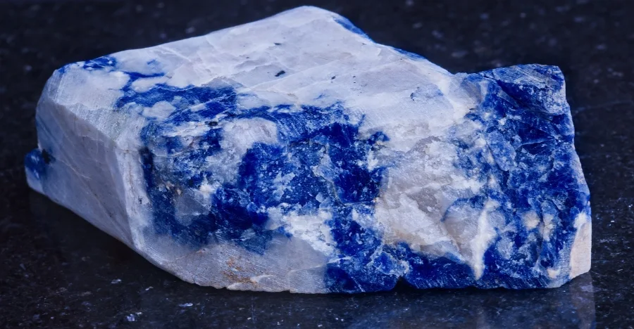 Lazulite crystal