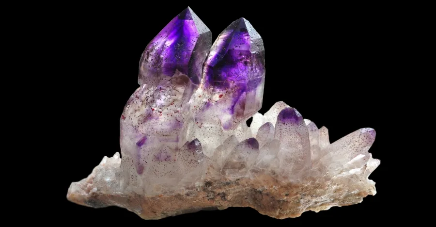 Brandberg Amethyst crystal