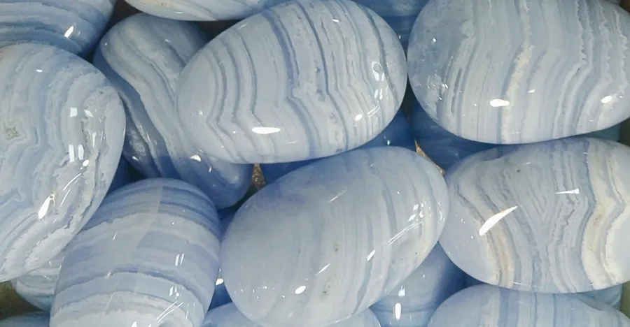 Blue Lace Agate crystal