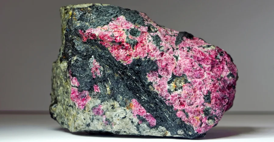 Eudialyte crystal