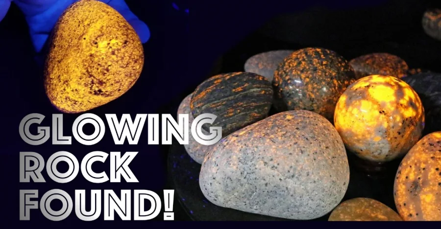 Yooperlites! New Glowing Rock Discovered in Michigan crystal