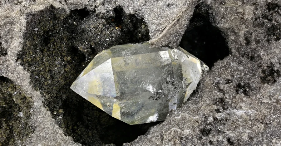 Herkimer Diamond crystal