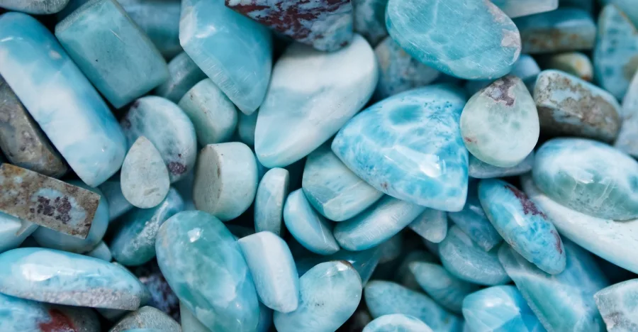 Larimar crystal