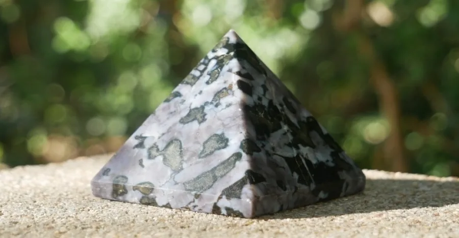 Gabbro crystal