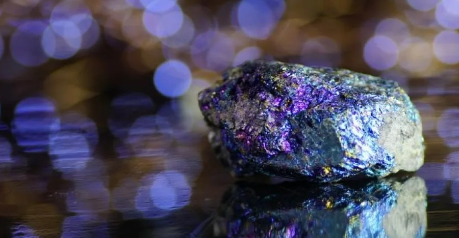 Bornite crystal