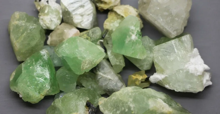 Herderite crystal