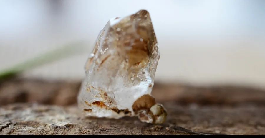 Smoky Elestial Quartz crystal