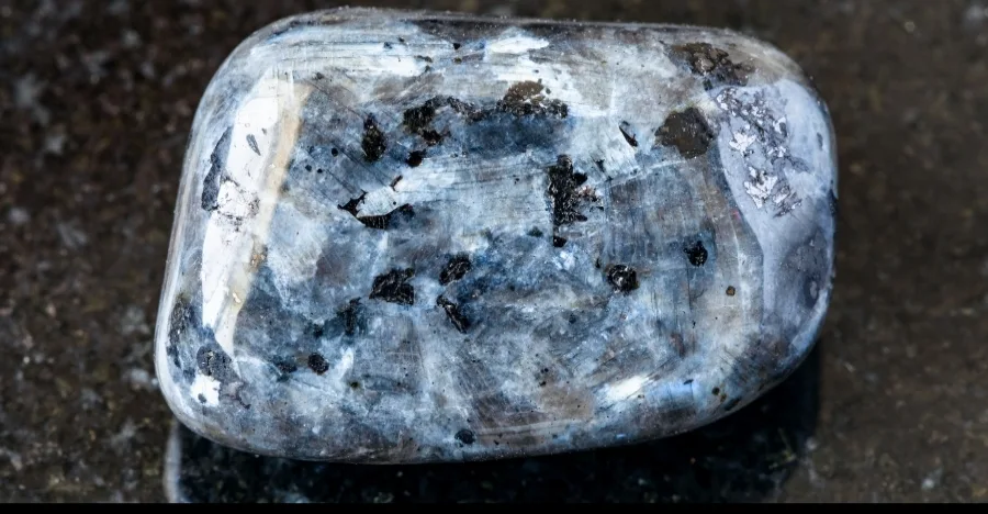 Larvikite crystal