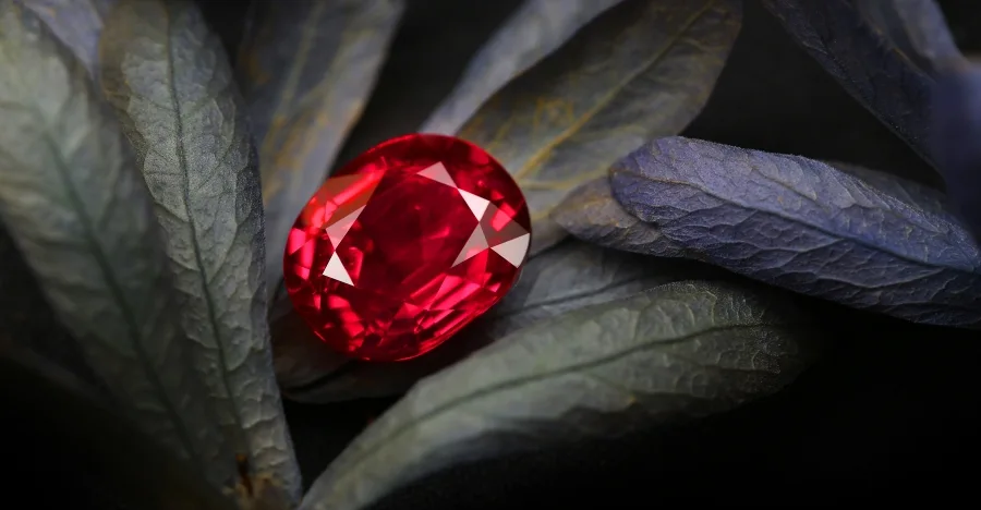 Ruby crystal