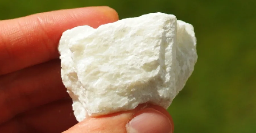 Talc crystal