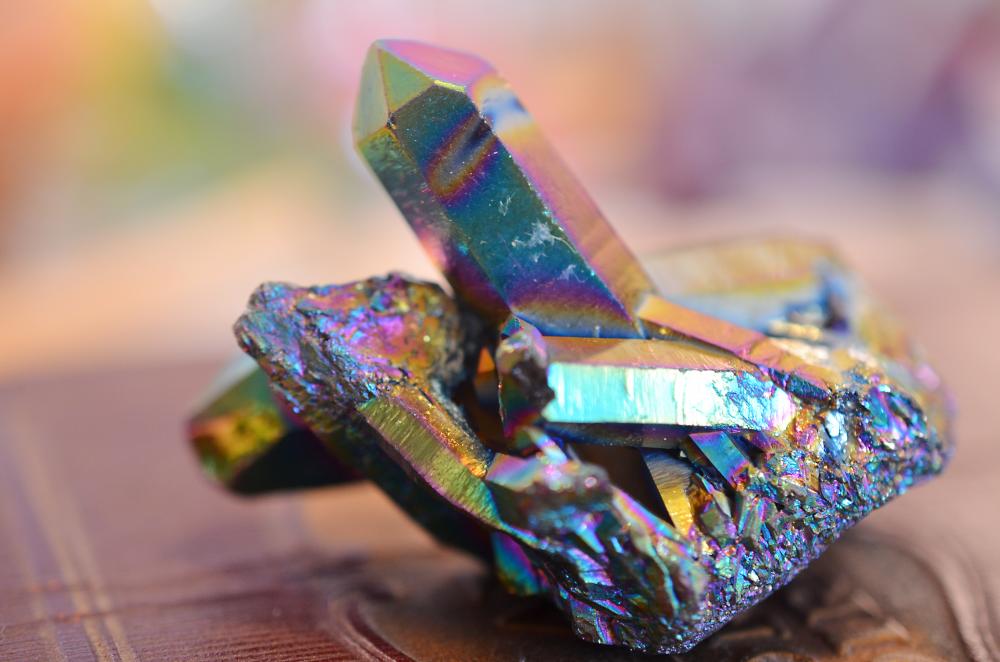 Rainbow Aura Quartz Meaning and Spiritual Properties